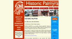 Desktop Screenshot of historicpalmyrany.com